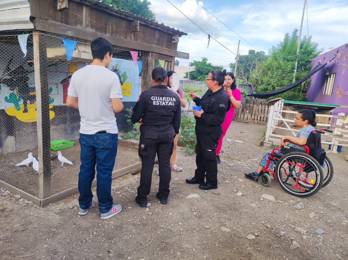 Imparte Guardia Estatal de Género taller preventivo a integrantes de asociación civil