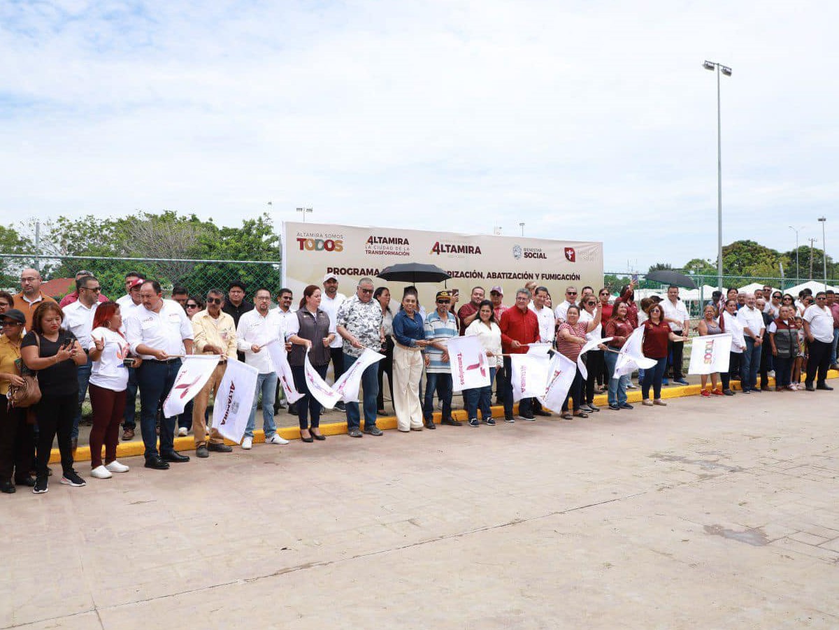 Gobierno de Altamira Inicia Jornada de Abatización, Fumigación y Descacharrización en Miramar