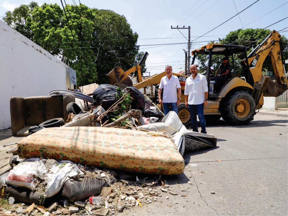 Lleva Chucho Nader Jornada de Limpieza a la colonia Unidad Modelo