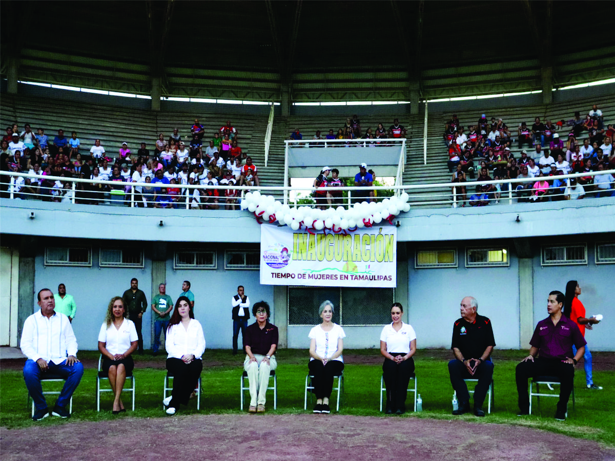 Inaugura María de Villarreal Campeonato Nacional de Softbol Femenil Infantil 2024