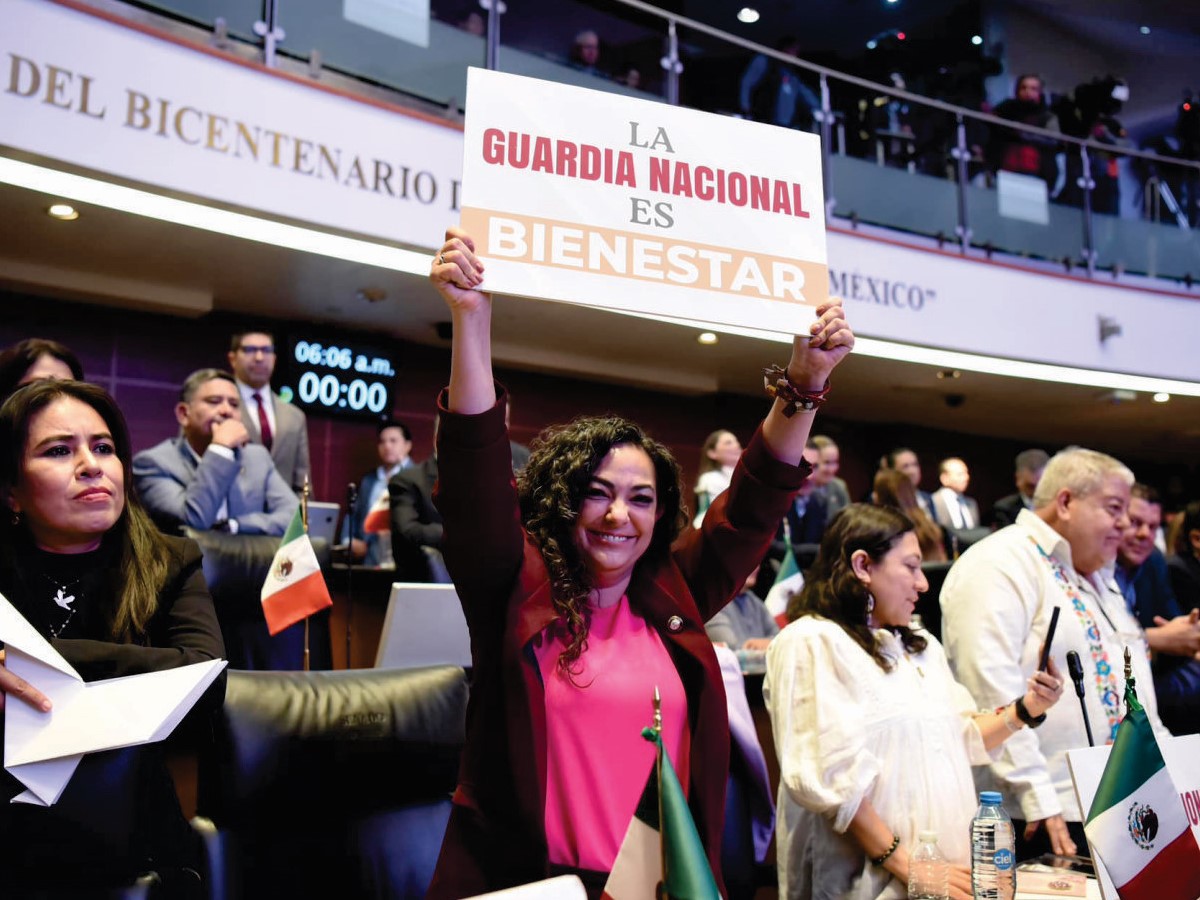 La guardia nacional es facultada para investigar delitos del fuero federal: Olga Sosa