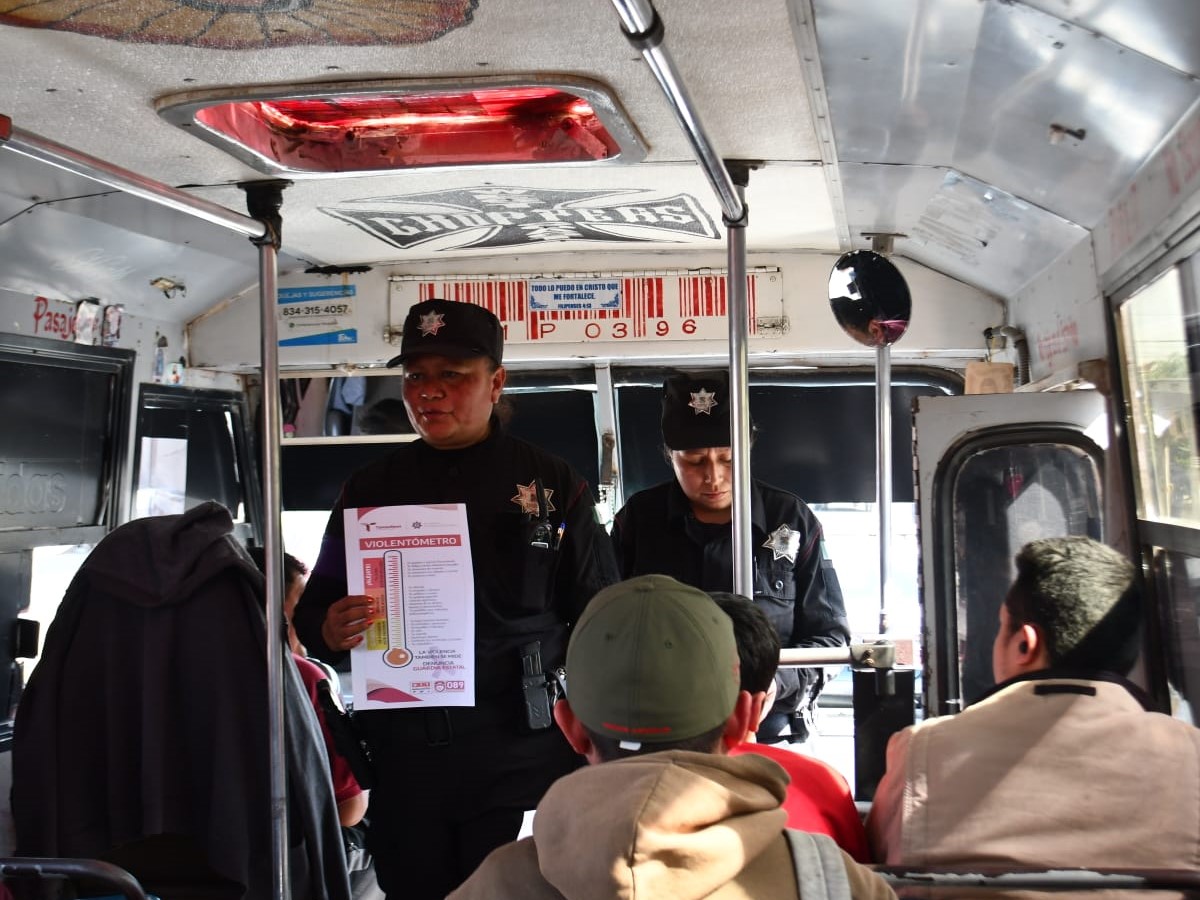 Realiza Guardia Estatal de Género operativo Ruta Segura en zona centro de Tampico