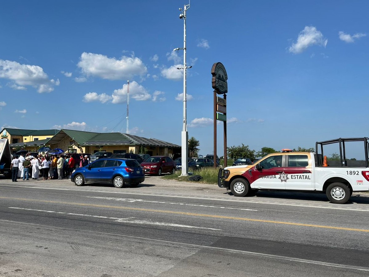 Guardia Estatal brindó seguridad a peregrinos en Carretera Tampico-Mante