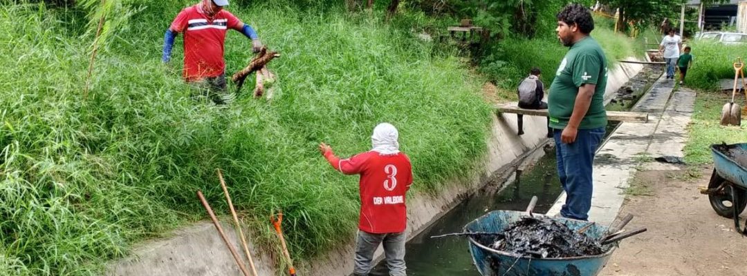 Intensifican Labores de Limpieza y Desazolve en la Red Hidráulica de Tampico