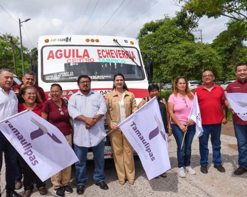 Impulsa Mónica Villarreal Ampliación y Mejora del Transporte Público